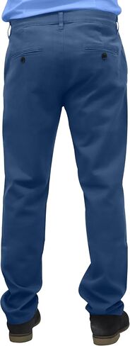 WESTACE Mens Chino Pants Regular Fit Casual Stretch Cotton Formal Stylish Straight Leg Trousers in Saudi Arabia