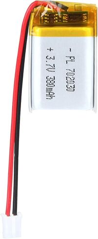 3.7V 300mAh 502035 Lipo battery Rechargeable Lithium Polymer ion Battery Pack with PH2.0mm JST Connector in Kuwait