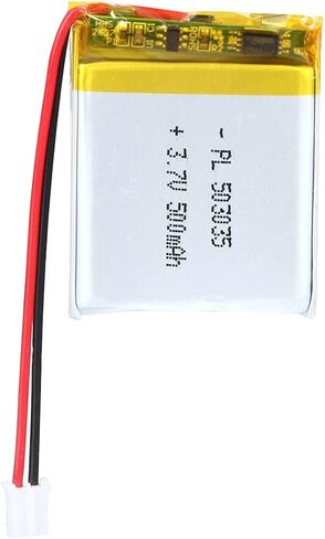 3.7V 300mAh 502035 Lipo battery Rechargeable Lithium Polymer ion Battery Pack with PH2.0mm JST Connector in Kuwait