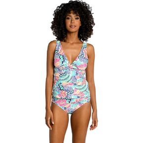 La Blanca Womens Over The Shoulder Tankini Swimsuit Top in Saudi Arabia