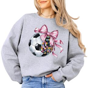 سترة كرة القدم من Olive Loves Apple Disco Soccer للمراهقين والنساء، سترة كرة قدم بفيونكة جرلي in Saudi Arabia