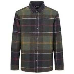 Barbour Men's Chapter Check Overshirt, Classic Tartan in Kuwait