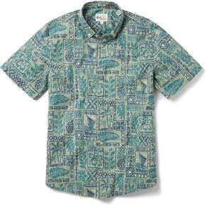 Reyn Spooner Men's Authentic Hawaiian Aloha Shirt - Tailored Button Front in Saudi Arabia