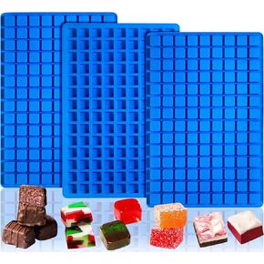 Sidosir 2Pcs 2inch Square Cube Silicone Mold for Mousse Cake, French Dessert Molds for Chocolate Brownie Bites, Brownie, Ice cream, Truffle, Jelly in Saudi Arabia