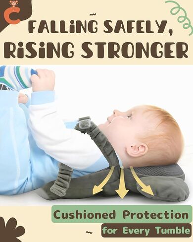 Baby Backpack Head Protection - Rabbit, Wide Size Cushion, Effective Baby Fall Back Head Protector Cushioning, Superior Head Protector for Baby Walking in Saudi Arabia