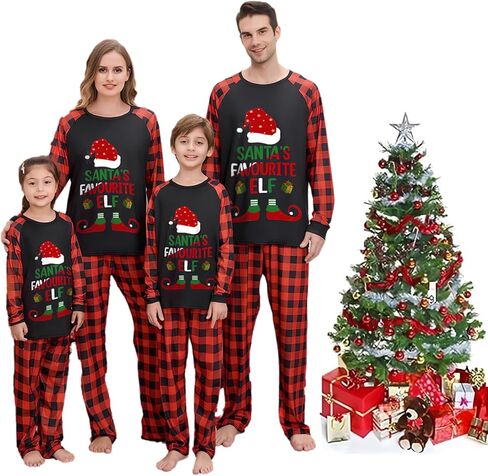 Christmas Pajamas Family Matching Pajamas Set Womens PJs Pyjamas Sleepwear Nightwear Set Christmas Pajamas Pyjamas Pjs in Saudi Arabia