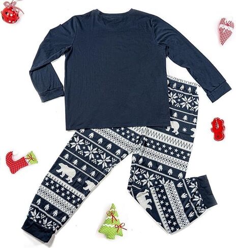 Christmas Pajamas Family Matching Pajamas Set Womens PJs Pyjamas Sleepwear Nightwear Set Christmas Pajamas Pyjamas Pjs in Saudi Arabia