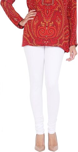 In-Sattva Women's Indian Cotton Churidaar Leggings - Solid in Saudi Arabia