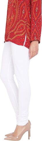 In-Sattva Women's Indian Cotton Churidaar Leggings - Solid in Saudi Arabia