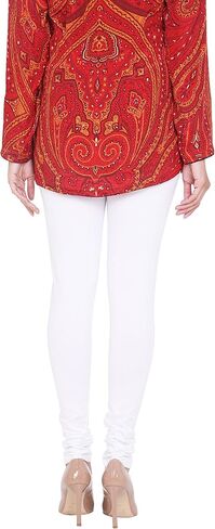 In-Sattva Women's Indian Cotton Churidaar Leggings - Solid in Saudi Arabia