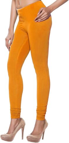 In-Sattva Women's Indian Cotton Churidaar Leggings - Solid in Saudi Arabia