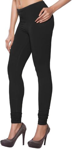 In-Sattva Women's Indian Cotton Churidaar Leggings - Solid in Saudi Arabia