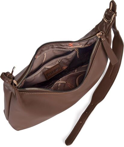 Montana West Black Hobo Bag with Shoulder Purse for Women Coffee in Saudi Arabia