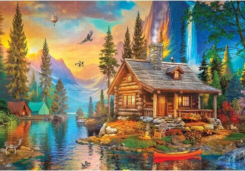 اللغز الأناضول - Lake Como ، 2000 قطعة Jigsaw Puzzle ، #3944 in Kuwait