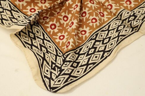 Cotton Hand Block Print Bandana | Stylish Headband, Face Scarf, Neck Wrap | Handmade Boho Accessory for Men & Women in Saudi Arabia