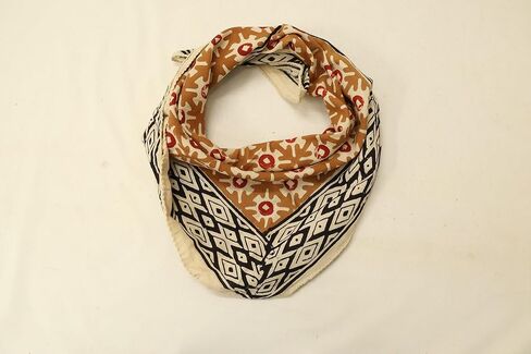 Cotton Hand Block Print Bandana | Stylish Headband, Face Scarf, Neck Wrap | Handmade Boho Accessory for Men & Women in Saudi Arabia