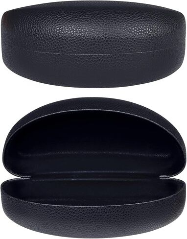 Hard Shell PU Leather Glasses Case,Travel Portable Eyeglass Case for Men Women Girl Travel Study Work in Saudi Arabia