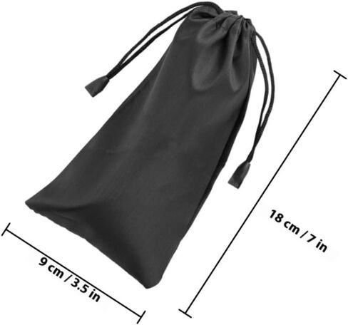 Soft Case Drawstring Pouch Waterproof Portable Glasses Holder Lightweight Small Cloth Eyewear Sleeve Travel Organizer Bag for Protection in Saudi Arabia