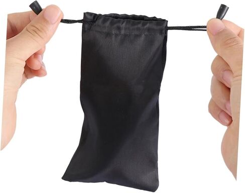 Soft Case Drawstring Pouch Waterproof Portable Glasses Holder Lightweight Small Cloth Eyewear Sleeve Travel Organizer Bag for Protection in Saudi Arabia