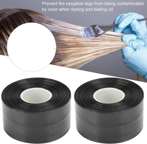 Eyeglass Protective Sleeves, Glasses Covers for Hair Dye Glasses Leg Sleeve Disposable Glasses Protectors Hair Dye Tool for Salon Barber in Saudi Arabia