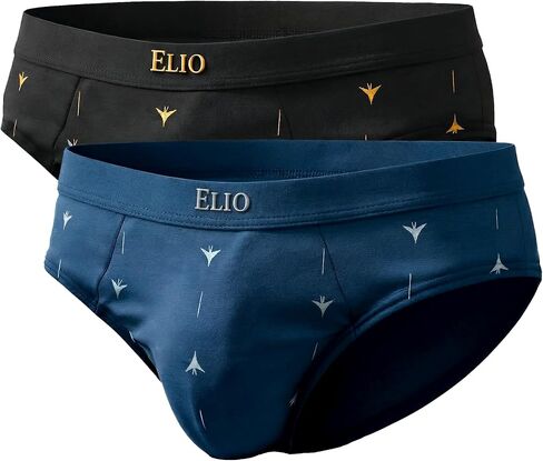 ELIO Men’s Classic Briefs 2-Pack — Stretch Cotton Underwear in Saudi Arabia