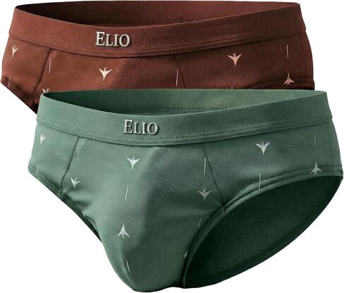 ELIO Men’s Classic Briefs 2-Pack — Stretch Cotton Underwear in Saudi Arabia