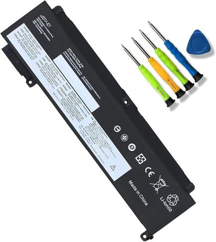 بطارية كمبيوتر محمول 01AV421 ThinkPad T470 T480 متوافقة مع Lenovo ThinkPad A475 A485 TP25 Series Notebook 01AV489 01AV419 01AV420 SB10K97578 SB10K97576 SB10K97577 11.46 فولت 24 وات في الساعة 2095 مللي أمبير في الساعة 3 خلايا in Saudi Arabia