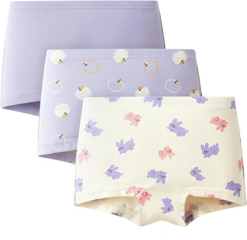 Balabala Girls Underwear Cotton Toddler Girls Panties Cute Comfortable Little Girl Underwear Pack Soft Breathable Boyshorts in Saudi Arabia