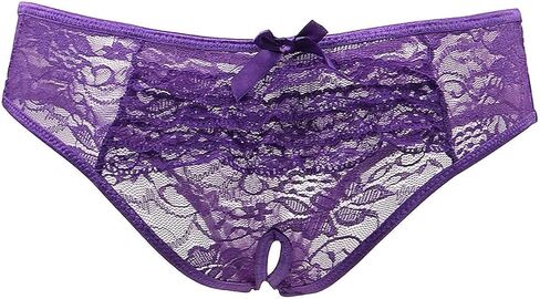 Women's Lace Panties Mesh Underwear Floral G-String Thongs Low Rise Boyshort Underwear T-Back Plus Size in Saudi Arabia