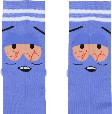 جوارب South Park Towelie ذات أذرع ثلاثية الأبعاد للبالغين في منتصف الساق، زوج واحد يناسب مقاس الحذاء 8-12 in Kuwait