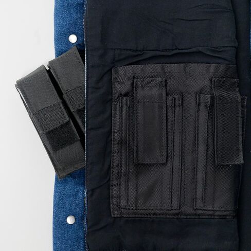 Stonewashed Denim Concealed Carry Vest with Universal Holster and Extra Magazine Holder in Saudi Arabia