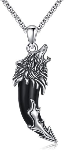 Thor Hammer Necklace Sterling Silver Mjolnir Celtic Pendant Nordic Viking Jewelry For Men Women in Kuwait