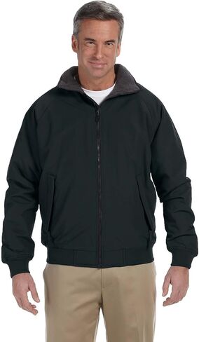 Devon & Jones Men's Three-Season taslon nylon shell Classic Jacket - Large - BLACK in Saudi Arabia