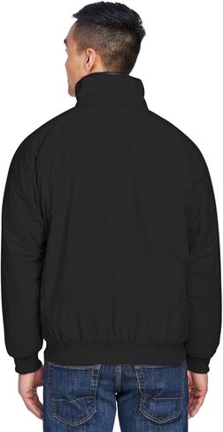 Devon & Jones Men's Three-Season taslon nylon shell Classic Jacket - Large - BLACK in Saudi Arabia