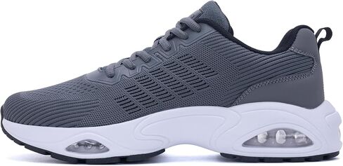 Quseek Running Shoes for Men Tennis Athletic Gym Walking Sneakers Comfortable Sports Non Slip Workout Jogging Man Shoe Size 7-13 in Saudi Arabia