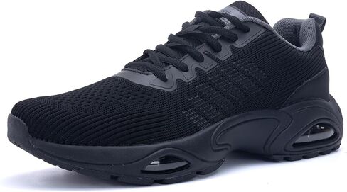 Quseek Running Shoes for Men Tennis Athletic Gym Walking Sneakers Comfortable Sports Non Slip Workout Jogging Man Shoe Size 7-13 in Saudi Arabia