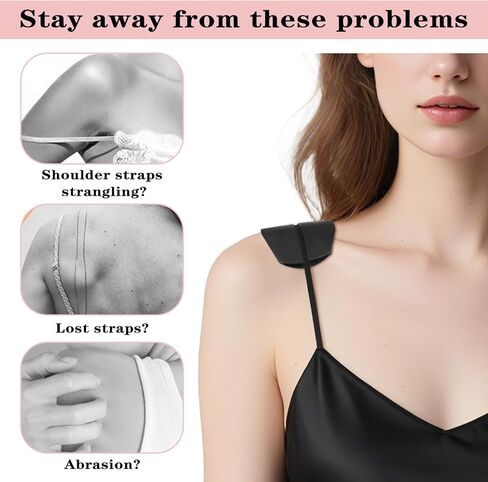 Teaaha 16PCS 4 Colors Silicone Bra Strap Cushion Soft Gel Bra Straps Holders for Slipping, Anti Slip Shoulder Pads for Women in Saudi Arabia