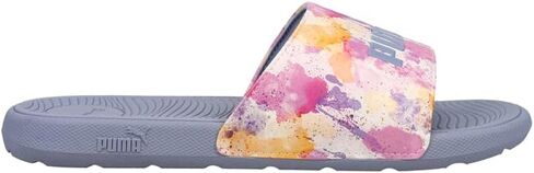 PUMA Kids Girls Cool Cat 2.0 Tincture Slide - صنادل كاجوال كاجوال - أرجواني - مقاس 6 M in Saudi Arabia