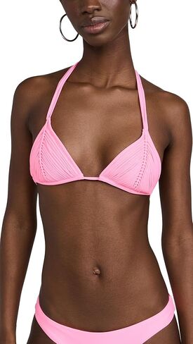 PQ Swim PilyQ Women's Isla Triangle Bikini Top in Saudi Arabia