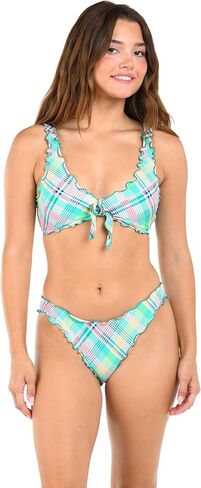 ملابس السباحة بيكيني Bralette للسيدات من Citrus مكشكشة in Kuwait