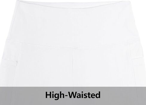 Fleece Lined Leggings for Women, High Waisted Workout Winter Warm Tights with Pockets in Saudi Arabia