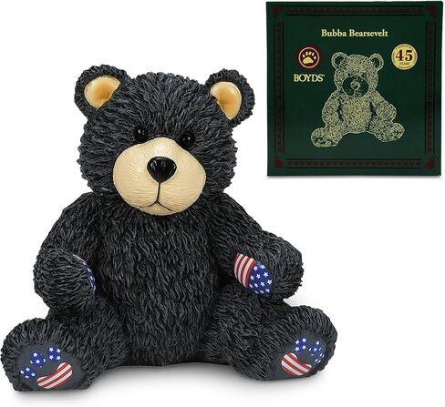 enesco boyds bears 45th Anni Bearsley Panda تمثال ، تم تجميعها مميزًا يدويًا مصنوعة يدويًا مُصنّف راتنجات الحجر الدب الدب ، الباندا بالأبيض والأسود ، 4 بوصات in Kuwait