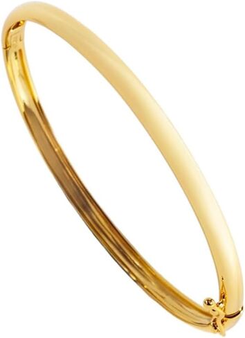 VÓEN Mirage 14K Gold Bangle Bracelets for Women, Gold Bracelets for Women, Polished, Minimalist Sophistication, Stackable Silhouette, Elegant Layering Jewelry in Saudi Arabia