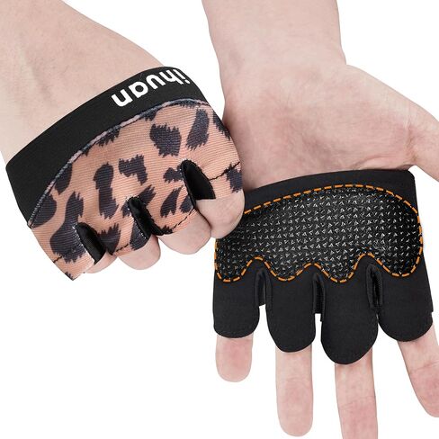 ihuan New Weight Lifting Gym Workout Gloves Men & Women, Partial Glove Just for The Calluses Spots, Great for Weightlifting, Exercise, Training, Fitness in Kuwait