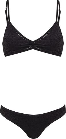 Maaji 3889 Low Rise Thin Side Cheeky Cut Women Bottom SWIMWEAR Black in Saudi Arabia