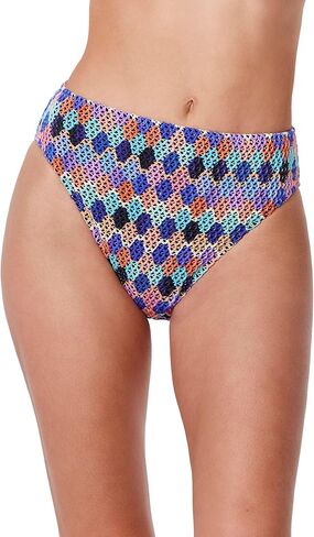 Profile by Gottex High Waist Netted Crochet Swim Bottom - Front & Back Lining, Classic Bottom Coverage, Top Sold Separately in Saudi Arabia