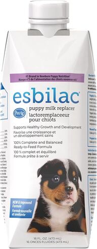 Pet-Ag Esbilac Puppy Milk Replacer Liquid - 11 oz - Ready-to-Feed Puppy Formula with Vitamins for Puppies Newborn to Six Weeks Old - Easy to Digest in Kuwait
