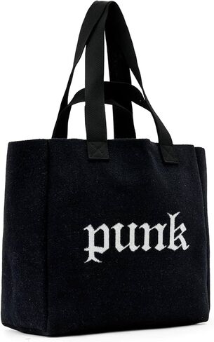 AllSaints Izzy Punk East/West Tote, Black in Saudi Arabia