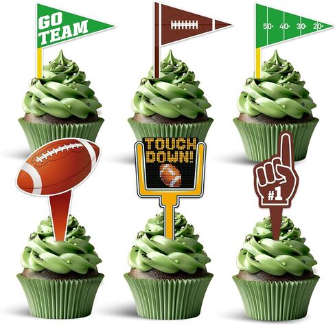 36PCS 50th Birthday & Anniversary Cupcake Toppers, Hello 50, 50 Fabulous Cheers to 50 Years, Cake Decorations for Party Supplies in Kuwait