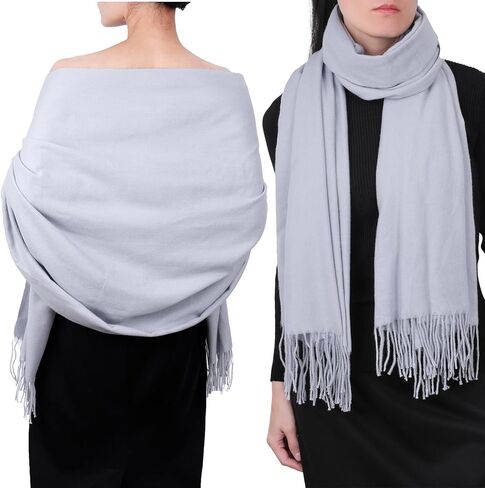 Cashmere Scarf for Women Winter, Fashion Womens Scarves, Pashmina Shawl Wraps, Wedding Bridesmaid Gifts in Saudi Arabia